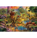 PUZZLE TERRE DES DINOSAURES 1000 PIECES - COLLECTION PREHISTOIRE - EDUCA - 17655