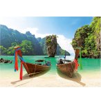 PUZZLE THAILANDE COIN PARADISIAQUE DE PHUKET 1000 PIECES - COLLECTION PAYSAGE OCEAN ET MER - EDUCA - 20283