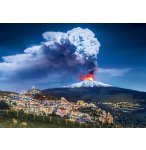 PUZZLE VOLCAN EN ERUPTION : ETNA 1000 PIECES - COLLECTION PAYSAGE D'ITALIE - CLEMENTONI 39453