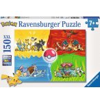 PUZZLE XXL DIFFERENTS TYPES DE POKEMON - 150 PIECES - RAVENSBURGER - 10035