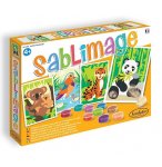 SABLIMAGE ANIMAUX EN DANGER - SABLE COLORE - SENTOSPHERE - 8805 - LOISIR CREATIF