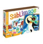 SABLIMAGE CONCEPT'BOX LA BANQUISE ANIMAUX POLAIRES - SABLE COLORE - SENTOSPHERE - 893 - LOISIR CREATIF