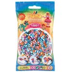 SACHET DE 1000 PERLES A REPASSER HAMA MIDI BICOLORE - LOISIRS CREATIFS - 207-90