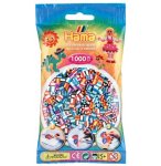 SACHET DE 1000 PERLES A REPASSER HAMA MIDI BICOLORE - LOISIRS CREATIFS - 207-90