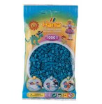 SACHET DE 1000 PERLES A REPASSER HAMA MIDI BLEU PETROLE - LOISIRS CREATIFS - 207-83