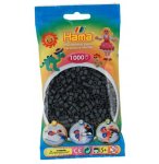 SACHET DE 1000 PERLES A REPASSER HAMA MIDI GRIS FONCE - LOISIRS CREATIFS - 207-71