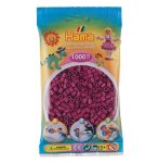 SACHET DE 1000 PERLES A REPASSER HAMA MIDI PRUNE - LOISIRS CREATIFS - 207-82