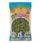 SACHET DE 1000 PERLES A REPASSER HAMA MIDI VERT OLIVE - LOISIRS CREATIFS - 207-84