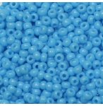 SACHET DE 500G DE PERLES DE ROCAILLES BLEU CIEL - 540