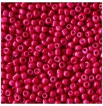SACHET DE 500G DE PERLES DE ROCAILLES ROUGE BORDEAUX - 210