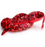 SERPENT GRAND ANACONDA ROUGE 213 CM - GRANDE PELUCHE XXL