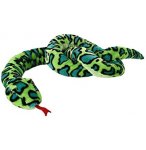 SERPENT GRAND ANACONDA VERT 213 CM - GRANDE PELUCHE XXL