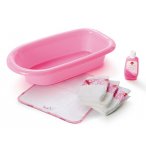 SET DE BAIN POUR POUPEE - BAIGNOIRE ET ACCESSOIRES - TRUDI - 64228