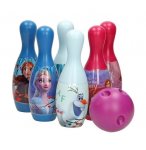 SET DE BOWLING REINE DES NEIGES II  : 6 QUILLES + BOULE - DISNEY FROZEN - JEU D'ADRESSE