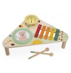 TABLE D'EVEIL MUSICAL SUNSHINE EN BOIS - JANOD - J07616 - INSTRUMENTS MUSIQUE BEBE