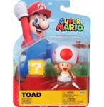 TOAD ROUGE AVEC BLOC : FIGURINE SUPER MARIO 9 CM - FIGURINE NINTENDO ARTICULE - JAKKS