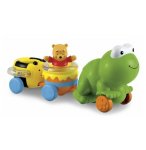 TRAIN DE L'AMITIE WINNIE L'OURSON - FISHER PRICE - JOUET A TIRER