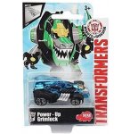 TRANSFORMERS : POWER UP GRIMLOCK - VEHICULE MINIATURE METAL ORANGE ET BLEU - VOITURE - HASBRO