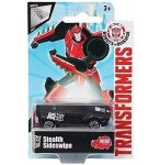 TRANSFORMERS : STEALTH SIDESWIPE - VEHICULE MINIATURE METAL NOIRE - VOITURE - HASBRO