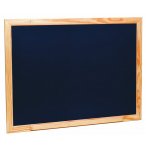 TRES GRAND TABLEAU NOIR MURAL EN BOIS 88 X 66 CM - JEUJURA - 8780 - JEU EDUCATIF