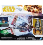 VAISSEAU STAR WARS SPEEDER ATTAQUE + ENFYS NEST - FORCE LINK 2.0 - FIGURINE - VEHICULE - HASBRO - E1260