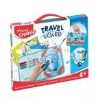 VALISETTE ARDOISE DESSINS EFFACABLES ANIMAUX - TRAVEL BOARD - MAPED CREATIV - 969310