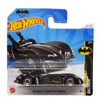 VEHICULE BATMAN & ROBIN BATMOBILE HOT WHEELS 1/64 - HW BATMAN 2/5 - MATTEL - HRY54 - PETITE VOITURE METAL