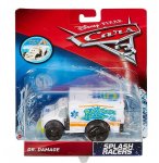 VEHICULE CARS 3 VEHICULE NAGEUR - DR DAMAGE AMBULANCE BLANCHE - VOITURE MINIATURE - MATTEL - DXW12