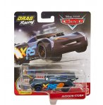 VEHICULE CARS DRAG RACING : JACKSON STORM AVEC PISTON - VOITURE MINIATURE XTREME RACING SERIES - MATTEL - GFV36