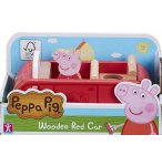 VOITURE ROUGE DE PEPPA PIG + FIGURINE PEPPA LE COCHON - GIOCHI PREZIOSI - MONDE MINIATURE PEPPA LE COCHON