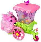 ZHU ZHU PUPPIES - CHARIOT A FLEURS - VEHICULE DE JEU - GIOCHI PREZIOSI ZHU ZHU PETS - 81163