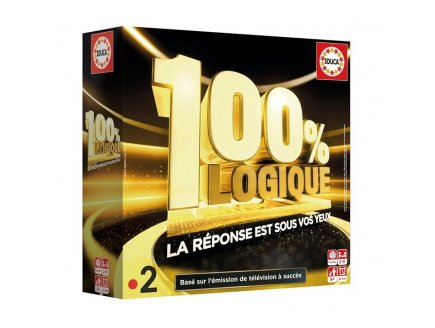 100% Logique - Questions-r�ponses, R�flexion - Educa - Jeu de soci�t� t�l�vis� TV, Famille