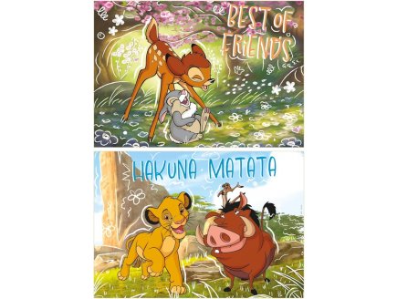 2 puzzles Disney Classics : Les meilleurs amis 2 x 100 pièces - Dessin animé - Educa - 20491