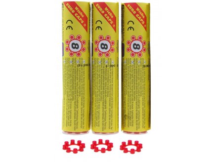 3 Tubes De 30 Amorces De 8 Coups Pour Pistolet / Pour Fusil - 3 X 240 Coups - Recharge Accessoire jeu d'imitation enfant D�guisement