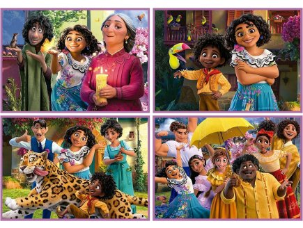 4 puzzles progressifs encanto disney : la famille madrigal 50 / 80 / 100 / 150 pieces - Educa - 19581