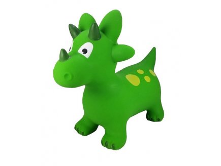 ANIMAL SAUTEUR SKIPPY DINOSAURE VERT - BALLON SAUTEUR BEBE - JEU POUR REBONDIR