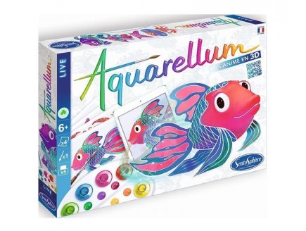 AQUARELLUM 3D FONDS MARINS - PEINTURE - SENTOSPHERE - 6702 - LOISIRS CREATIFS