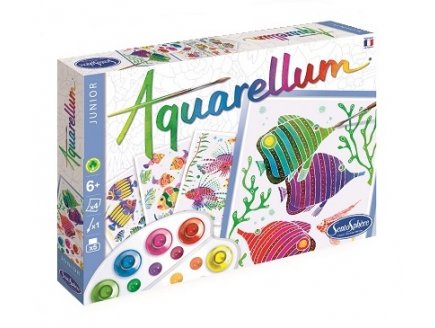 AQUARELLUM JUNIOR AQUARIUM POISSONS - PEINTURE - SENTOSPHERE - 670 - LOISIRS CREATIFS