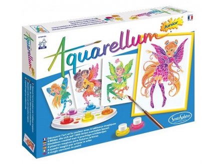 AQUARELLUM JUNIOR NYMPHES - SENTOSPHERE - 677A - LOISIRS CREATIFS