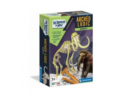 Archeo ludic Mammouth phosphorescent - Clementoni - 52070 - Science & Jeu