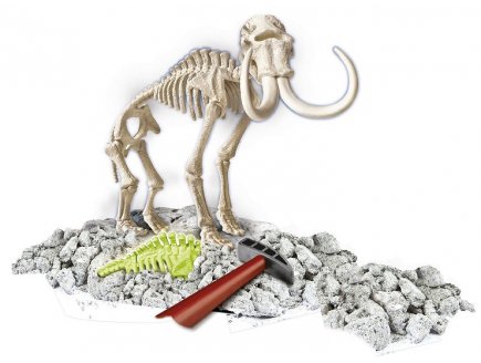 Archeo ludic Mammouth phosphorescent - Clementoni - 52070 - Science & Jeu