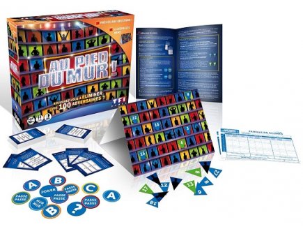 Au pied du mur - Tf1 games - 01061 - jeu de societe emission tv
