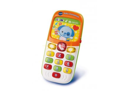 BABY SMARTPHONE BILINGUE FRANCAIS / ANGLAIS - VTECH - 138145 - TELEPHONE EDUCATIF BEBE