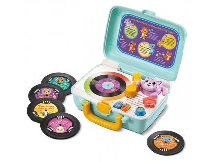 Baby tourne disque - Platine musicale vintage - Vtech Baby - 568105 - Jouet Eveil musical