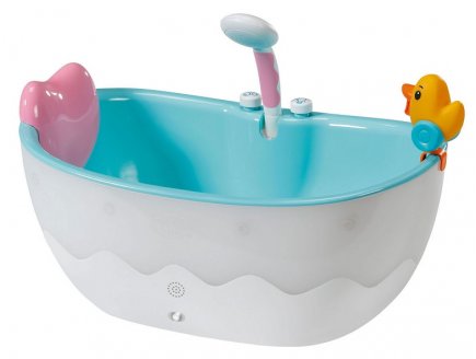 BAIGNOIRE MAGIQUE BLEU BABY BORN POUPON 36-43 CM - ZAPF - 832691 - ACCESSOIRE BAIN POUPEE
