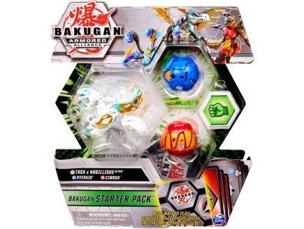 BAKUGAN ARMORED ALLIANCE 3 BOULES : TROX X NOBILLIOUS - RYERAZU - CIMOGA - SPIN MASTER 20125407