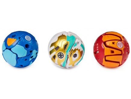 Bakugan armored alliance 3 boules : trox x nobillious - ryerazu - cimoga - Spin master 20125407