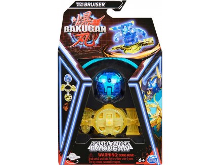 BAKUGAN BATTLE LEAGUE : PACK SPECIAL ATTAQUE : BOULE BRUISER + ANNEAU COMBAT - SAISON 6 - SPIN MASTER 20141493