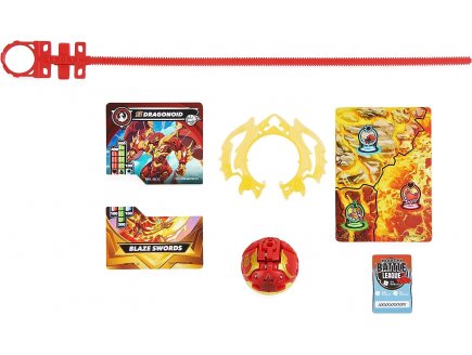 Bakugan battle league : pack special attaque : boule dragonoid + anneau combat - saison 6 - spin master 20141491