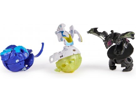 Bakugan Battle League : Starter Pack spécial attaque 3 boules : Nillious Titanium Dragonoid - saison 6 - Spin Master 20142185